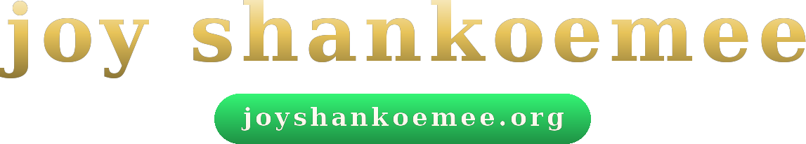 joy shankoemee logo